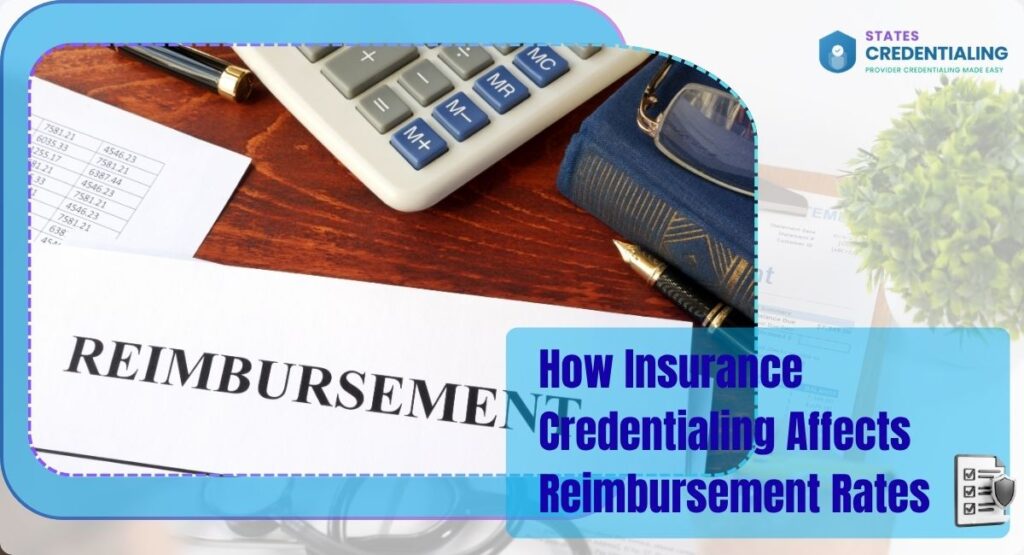 credentialing reimbursement impact